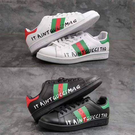 adidas stan smith gucci style|Gucci Adidas t shirts.